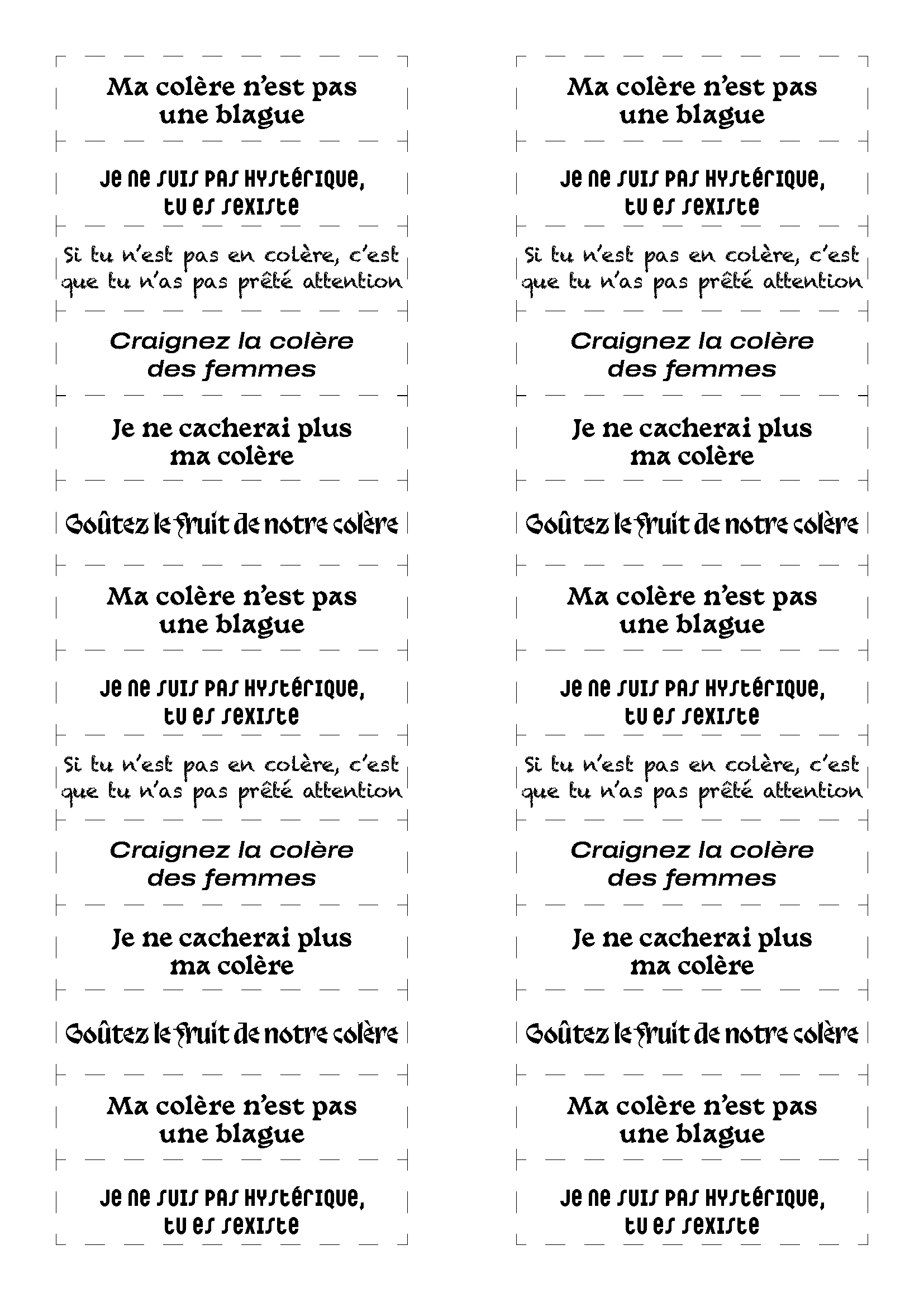 Slogans